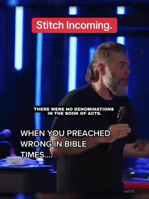 A man speaking into a microphone is featured prominently, set against a blurred backdrop with vertical lights. Text overlays are placed at the top and bottom, indicating the video's theme and content.