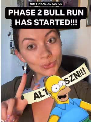 A woman with a surprised expression, holding up a peace sign, with the hook text overlayed on the background, along with a cartoon of Homer Simpson.
