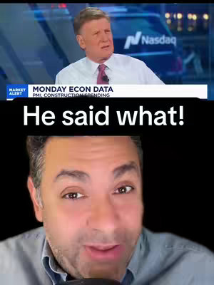 The cover image is a composite. The top portion displays a video clip of a man in a suit and tie, possibly in a news setting. The bottom portion shows a man facing the camera, appearing to be recording a video.