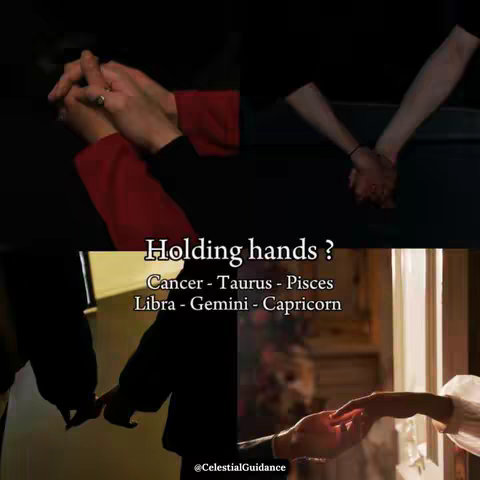 A collage featuring four sections showing hands. The top left shows two hands, one wearing a ring, reaching towards each other against a dark background. To the top right, hands held gently, the background is dark. Below on the left, two hands are touching, the figures are silhouetted by the darkness. On the right, a hand reaches out and touches another hand in a well-lit scene.