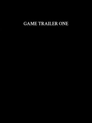 A stark black background with the text 'GAME TRAILER ONE' in white, centrally positioned at the top. The text is in a clean, sans-serif font, providing high contrast against the darkness.
