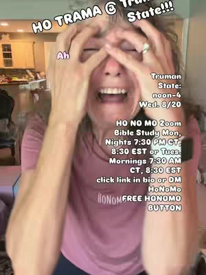 The cover image shows a woman with her hands covering her face, expressing a strong emotional reaction. The background appears to be a domestic setting, possibly a kitchen. Text overlays are scattered across the image, providing context and information.