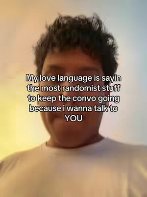 The cover image is a selfie of a person, likely the creator of the video. The person is facing the camera directly, with a neutral expression, and the upper body is in view. The background is a gradient of soft colors. Text is overlaid on the image in a simple, sans-serif font.