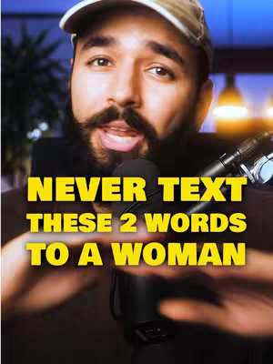 A man with a beard and a baseball cap is the focal point. Text overlaid in yellow communicates the video topic. The lighting is warm with a blurred background.