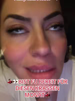 A close-up photo features a person's face, with focus on the eyes, eyebrows, and mouth. Overlaid text in the image adds a hook.