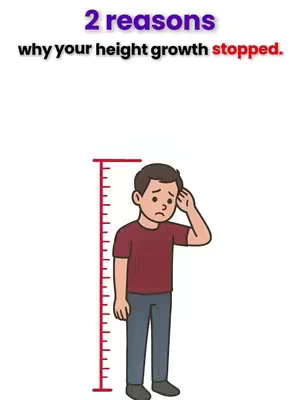 An illustrated image featuring a young man standing next to a height chart scale. The man appears concerned, with his hand on his head, suggesting he is pondering something. The image uses a simple cartoon style with soft colors, and the background is plain white. Text overlay indicates topic of discussion.