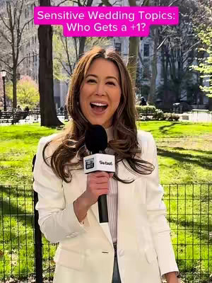 The cover image features a woman holding a microphone in a park setting. She is smiling with her mouth open, and above her head is a pink banner with white text.