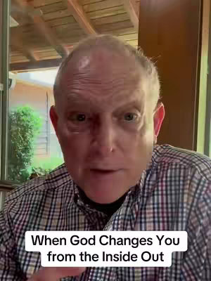 The cover image features a man looking directly at the camera with a somewhat serious expression. He has short, light-colored hair and is wearing a patterned button-down shirt. The background appears to be indoors, with a window visible to the left.