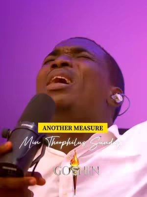 The cover image features a man, likely a musician or preacher, with his eyes closed and mouth open in what appears to be a moment of intense emotion or singing into a microphone. The scene is colored in soft purples and is framed in a vertical portrait style.