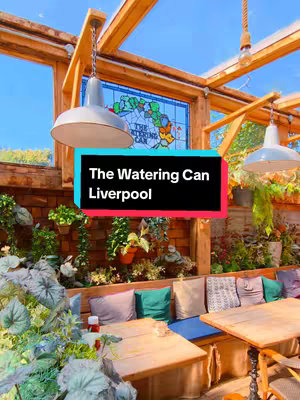 The cover image shows a bright, inviting view inside a restaurant. Light streams in through large windows framed by wooden beams. Lush greenery, including potted plants, adds a vibrant touch. Tables and seating are arranged in the space, creating a cozy atmosphere.