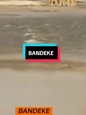 The cover image features a blurred background with a color block overlaid. The text 'BANDEKE' is displayed within the color block, and the word LOANGUE is placed in the upper right corner.