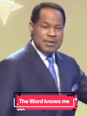 The cover image features a man in a dark suit and a blue tie, positioned in front of a light-yellow background. The text overlay "The Word knows me" is displayed in a red box with white lettering at the bottom of the image.