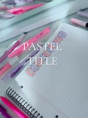 The cover image features a notebook with the words "PASTEL" and "CONSULTING" written in a colorful, bubble-letter style. Pink and purple highlighters and pens are scattered around, against a backdrop of a white surface, and a mirror which reflects the scene.
