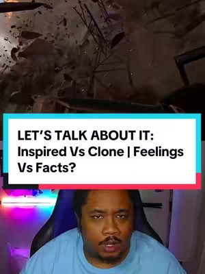 The image features a person centered in front of a background that depicts an explosion. A text overlay sits in front of the person, with the person visibly situated in a chair, indicating a scene likely originating from a live video or screen capture.