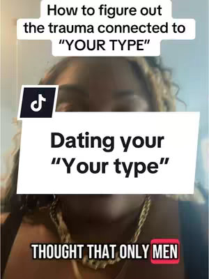 The cover image features a close-up of a woman's face with text overlays. The woman is in the foreground, and the background is slightly blurred. There are text overlays at the top and in a white box in the middle. The text overlays are in white, with the middle one has a black 'tiktok' symbol. The color palette appears neutral, with a focus on the woman and the text content.
