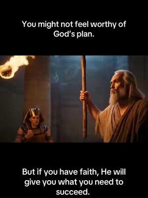 The cover image is a vertical composition, featuring a scene from what appears to be a historical or biblical drama. The scene is dark with a smoky, theatrical lighting from a torch on the left. The lower portion of the image contains a black rectangle where white text is over laid. At the top, the image features similar text overlay of the top lines, in while and the same style font. In the background, two men are featured dressed in classical attire.