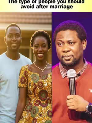 The cover image is split into two vertical sections. On the left, a young couple is smiling, with the woman in a patterned yellow dress. On the right, a man in a red shirt holds a microphone. Above the image, there is text overlay.