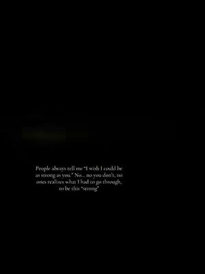 A stark, minimalist cover image on a black background. Subtle lighting illuminates the bottom center, creating a gradient effect. White text is positioned in the bottom center, forming the primary content and conveying an emotional message. Overall, the image uses high contrast and simplicity to highlight the text.