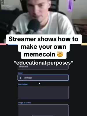 A man in a white shirt with a beard is recording a video. The video recording interface is visible at the bottom half of the screen.