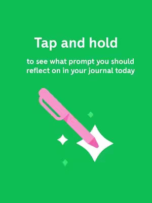 The cover image features a green background with a pink pen writing on a white glowing star. The text overlayed on the image is in white and simple sans-serif font.