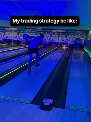 The cover image shows a bowling alley scene with a person in mid-action of throwing a bowling ball. The scene is lit with blue lighting, giving a cool and modern aesthetic. A text overlay is present at the top of the image.