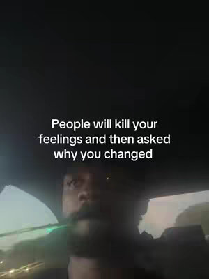 The cover image shows a man with a beard in the front seat of a car. Text overlaid on the image reads a philosophical quote.