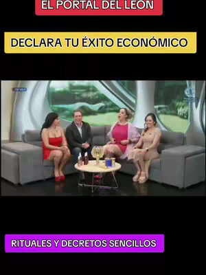 The cover image shows a scene from a television program. Four people are seated on a gray couch, arranged with a man between two women and another woman on the end. A small table with some items sits in front of them. Text overlays state the program title and a call to action.