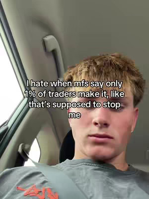 A selfie-style video cover image shows a young man seated in a car. He is looking directly at the camera with a slightly skeptical expression. Text is overlaid on the image.