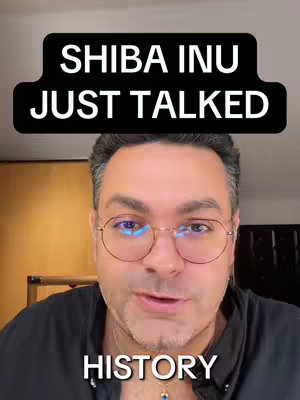 A man with glasses is centered in this selfie style shot and the text overlays on the top and bottom.