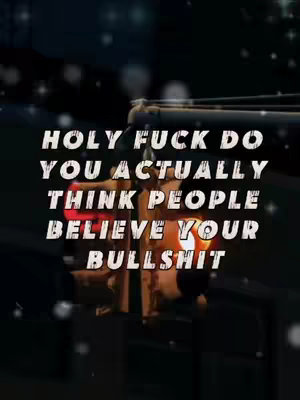 The cover image features a dark, blurred background with bokeh effects that resemble tiny white sparkles. Overlaid on this is text in a bold, white font with a black outline, conveying a strong message. In the lower-middle part of the image, a blurred, warm-toned light source, perhaps a lamp or fire, adds a contrasting color pop, illuminating and enhancing the overlaid text's prominence.