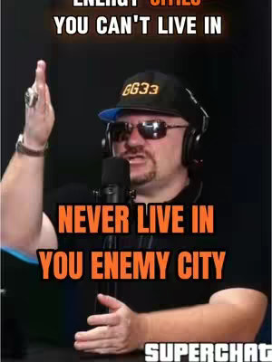 The cover image shows a man speaking into a microphone. He is wearing sunglasses, a baseball cap, and headphones. Text overlays are superimposed on the image.
