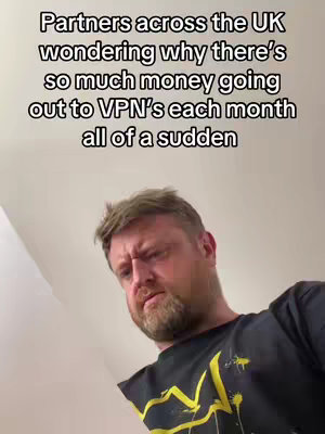 The cover image features a man looking down with a concerned expression. White text overlays the image, against a background that is a light gradient and is in the top section of the image.