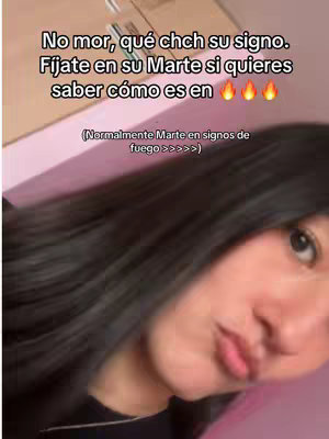 A selfie-style image with the creator's face angled slightly to the right. The background is plain pink. The creator has dark hair and is looking at the camera. Text overlayed at the top in white font provides context and the hook for the video.