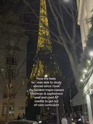 The cover image displays the Eiffel Tower at night, illuminated against a dark sky. The tower is the central focus, with its intricate lattice structure highlighted by lights. Silhouetted buildings and trees frame the tower, and the dark sky provides a contrasting backdrop.