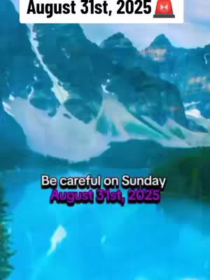 The cover image features a scenic view of mountains under a somewhat overcast sky. The image is divided into two sections with the sky taking up the top portion and the lower portion. There's also text overlayed with a striking color scheme of white and purple hues. The overall aesthetic suggests a blend of natural beauty with an element of warning.