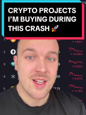 A man with fair skin and short, light brown hair is centered in the frame, looking directly at the camera with a friendly expression. A text overlay in a bold, white sans-serif font fills the top portion of the screen against a dark background, with a turquoise highlight on top and a red bottom.