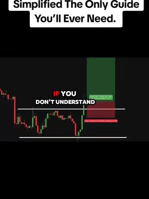 The cover image is a vertical shot on a black background. White horizontal lines frame a fluctuating stock chart which features red and green candlestick patterns. In the middle, the text "IF YOU DON'T UNDERSTAND" is shown in white, set against a red background.