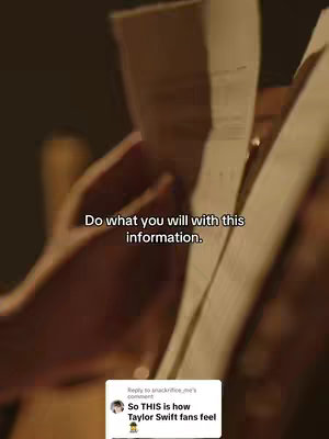The cover image shows a hand gently holding and opening a stack of paper documents, with a soft, warm, brown background. Text overlay conveys a message