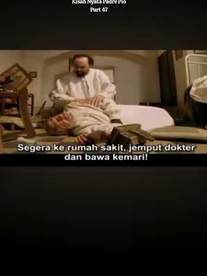 The cover image shows a scene from a film. Two men are present. One man is lying on the floor, appearing to be in distress and another man is standing over him, seeming to offer assistance. Text overlays indicate urgency.