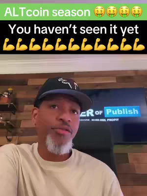 The cover image features a man, wearing a black cap and a white t-shirt, positioned in front of a wooden panel wall. On the upper part of the image is a gradient green bar with the text in white. The display show the title 'ER Of publish' in blue. The text overlay includes capital letters.