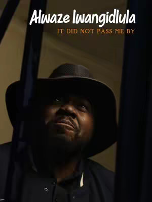 The cover image features a man wearing a fedora hat, looking upwards with a slight upward tilt of the head. The lighting is dim, with shadows emphasizing the man's facial features and the texture of the hat. Text overlays are situated at the top of the frame, adding context and focus.