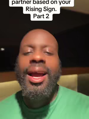A man with a shaved head and a beard is looking directly at the camera, with text overlayed at the top of the frame.