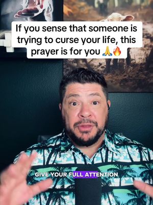 A man with a beard wearing a patterned shirt is the main focus, framed from the chest up. Above him, a text box contains the hook, and below him, another text overlay. The background appears to be a dark wall with muted artwork, with a dark teal wall behind the man.