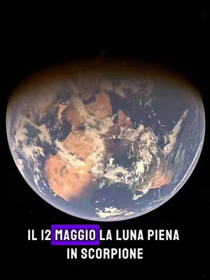 The image shows a rendering of the Earth, partially obscured. Superimposed on the rendering is the text overlay. The text is in a rectangular box with a purple background, using white font. The background is black.