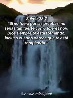 The cover image features a waterfall in a natural setting. Water cascades down rocks, creating a visual focus. The image is slightly dark, with a focus on the flowing water. Overlayed text provides context and a quote.