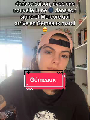 The cover image features a selfie portrait of a person wearing a pink cap. Text overlays and a red rectangular box with white text are added. The person is centered and looking at the camera. Behind them is a room with white shelves and various items.