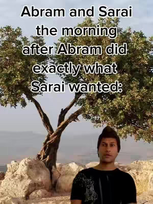 A man stands in front of a tree on a rock formation with text overlaying the image.