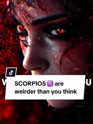 The cover image features a close-up of a person's face with a red and slightly blurred background. The person's eye is in focus, and they have dark eye makeup with red accents.