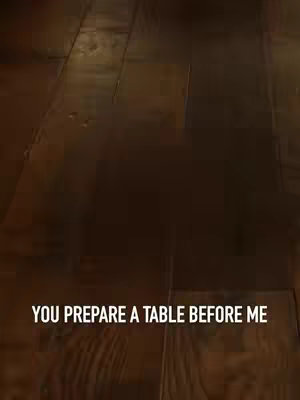The image shows a brown wooden floor with the text overlayed at the bottom.
