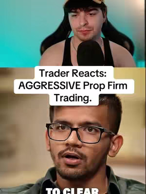 The cover image shows a two-part split screen. The top portion features a man with a green background, wearing a black top and a cap, looking at the camera with a neutral expression. The bottom half, directly under the first man's image, portrays a man with glasses, who has a slightly shocked expression; there is text overlayed in the middle of the image, highlighting the video topic.